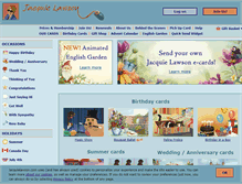 Tablet Screenshot of jacquielawson.com